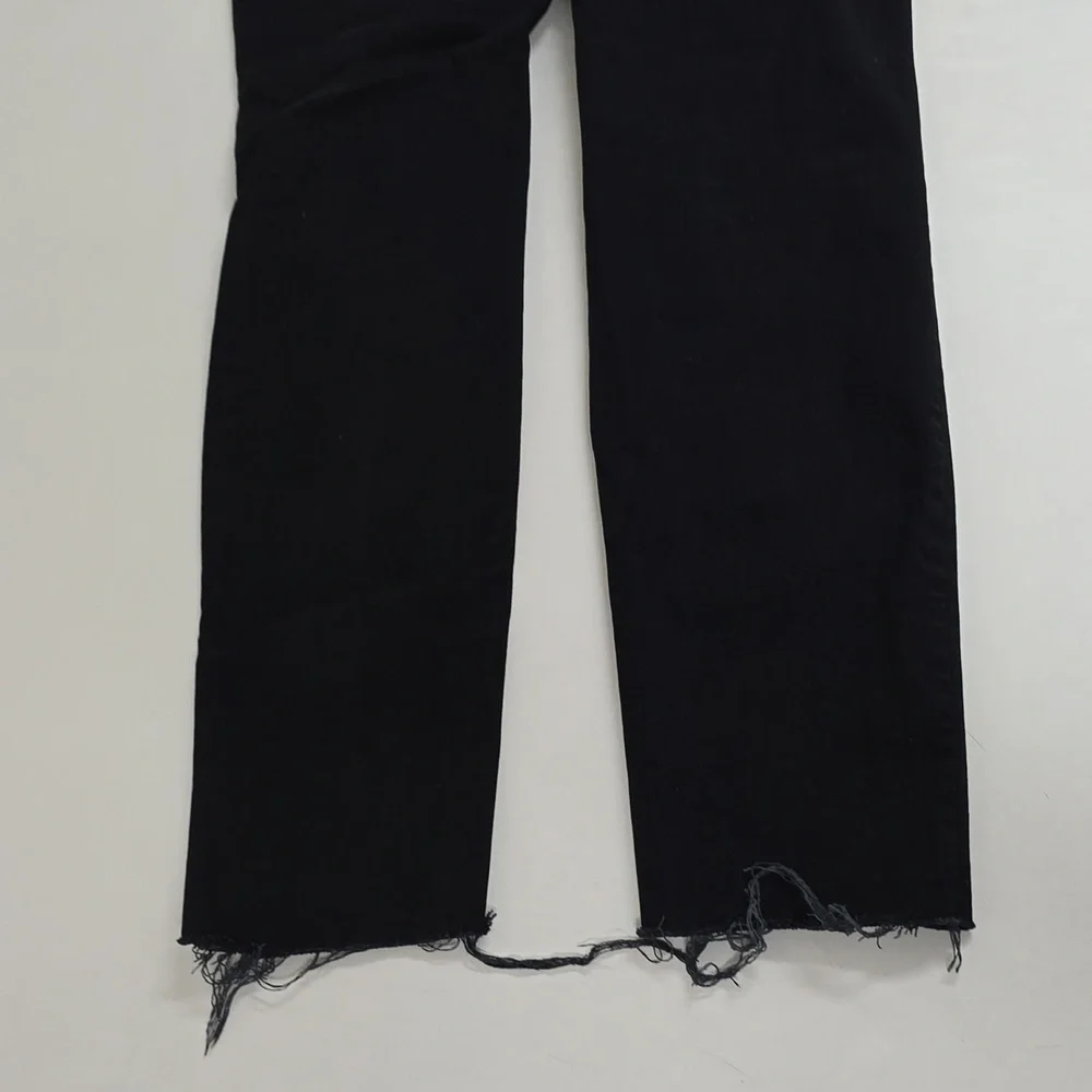 5/$100 Mother The Looker Ankle Fray Jeans in Guilty As Sin (Maternity)